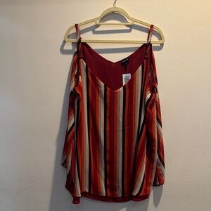 Torrid Multicolor Striped Camisole